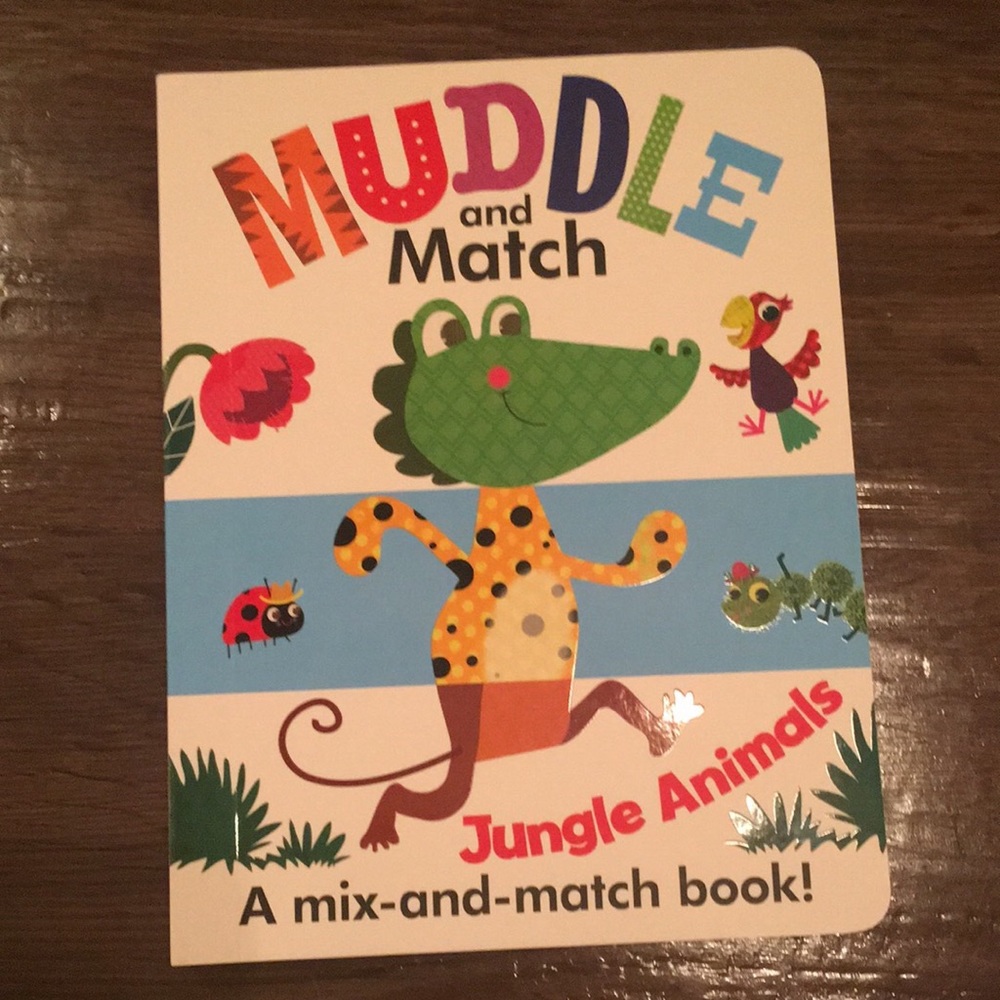 Muddle and Match Jungle Animals-Usborne Books